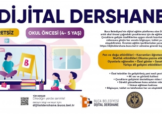 Buca Dijital Dershane’de okul öncesi sınıfı açıldı