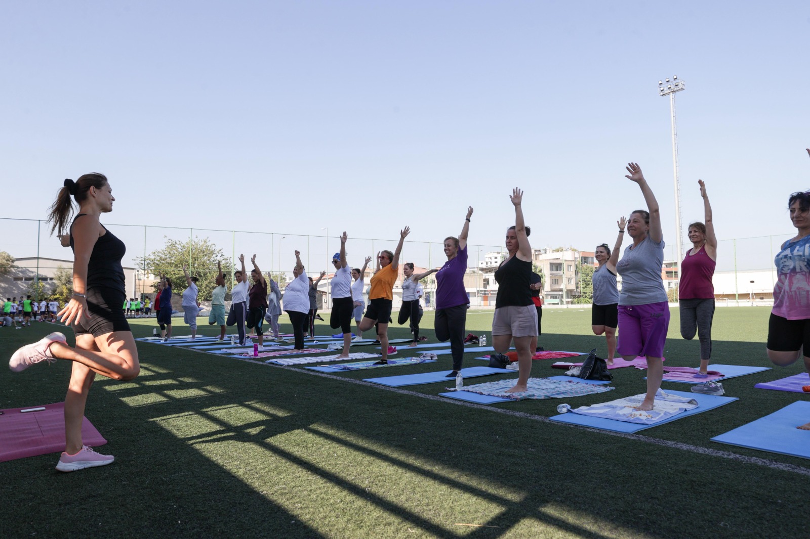 Bucalı Kadınlardan Yoga Derslerine Yoğun İlgi