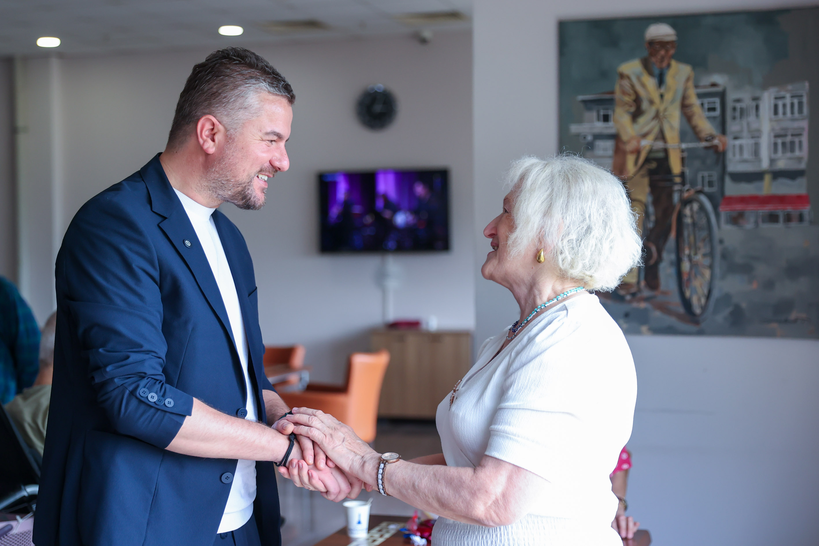 Başkan Görkem Duman’dan Huzurevi Ziyareti