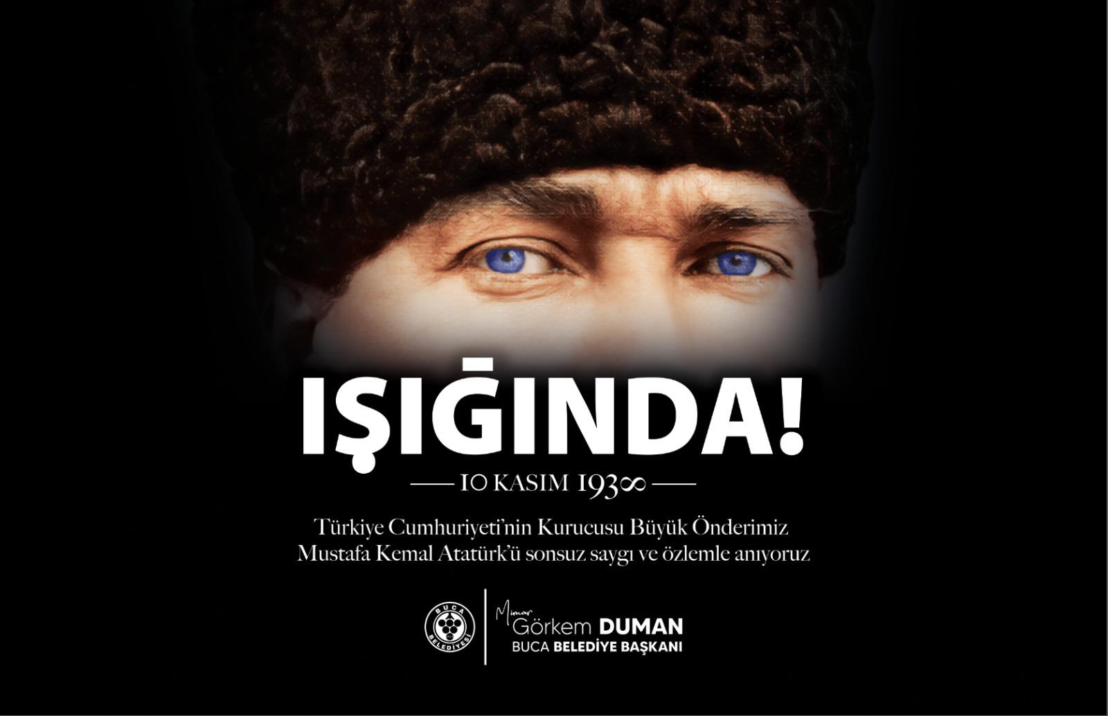 Buca’da Atatürk afişlerine çirkin saldırı