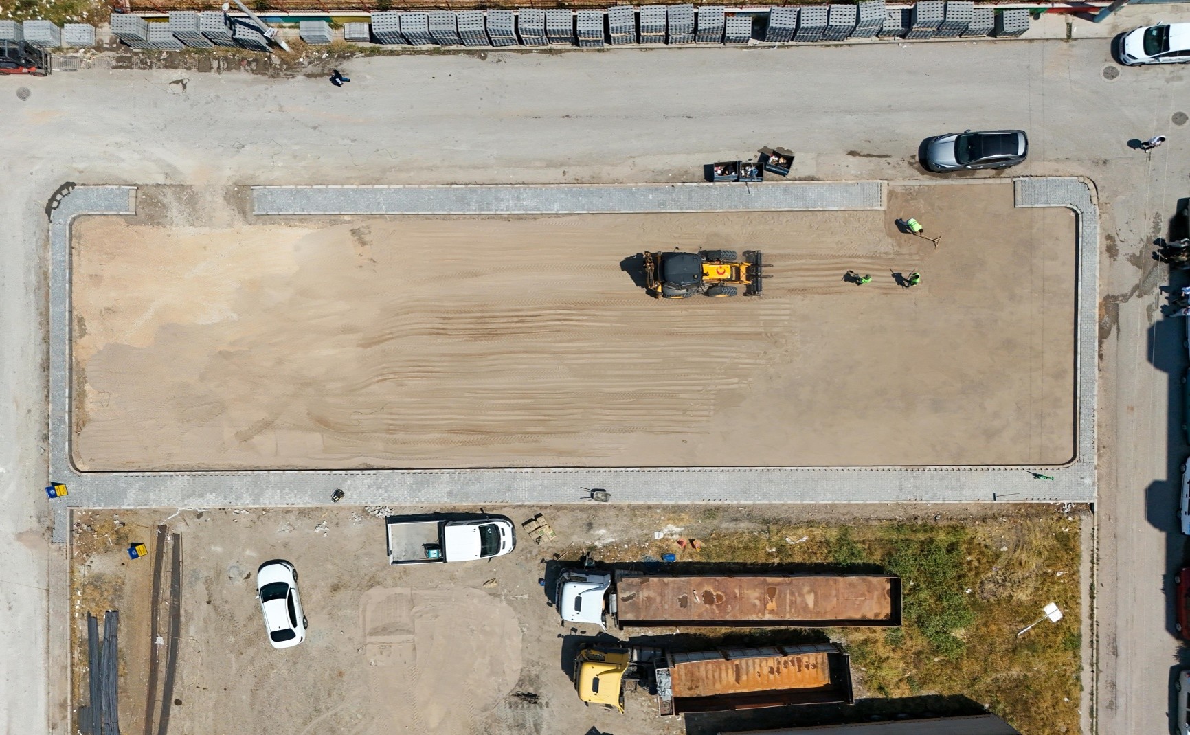Mustafa Kemal Mahallesi 686/35 Sokak Otopark İmalat Çalışması