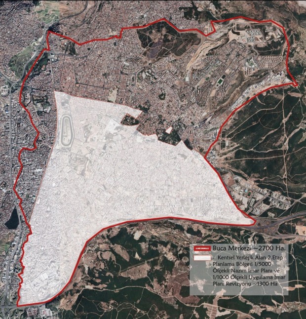 Buca Güney Planlama Bölgesi 1/5000 ölçekli Nazım İmar Planı Revizyonu ve İlavesi