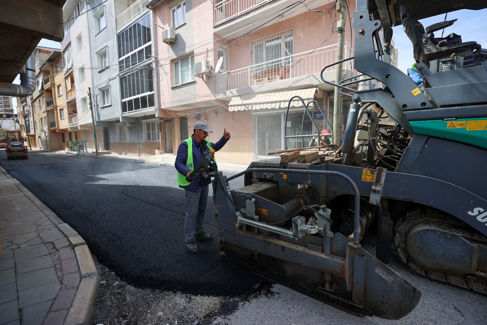 293/6 Sokak Çamlıpınar Mahallesi Serme Çalışması