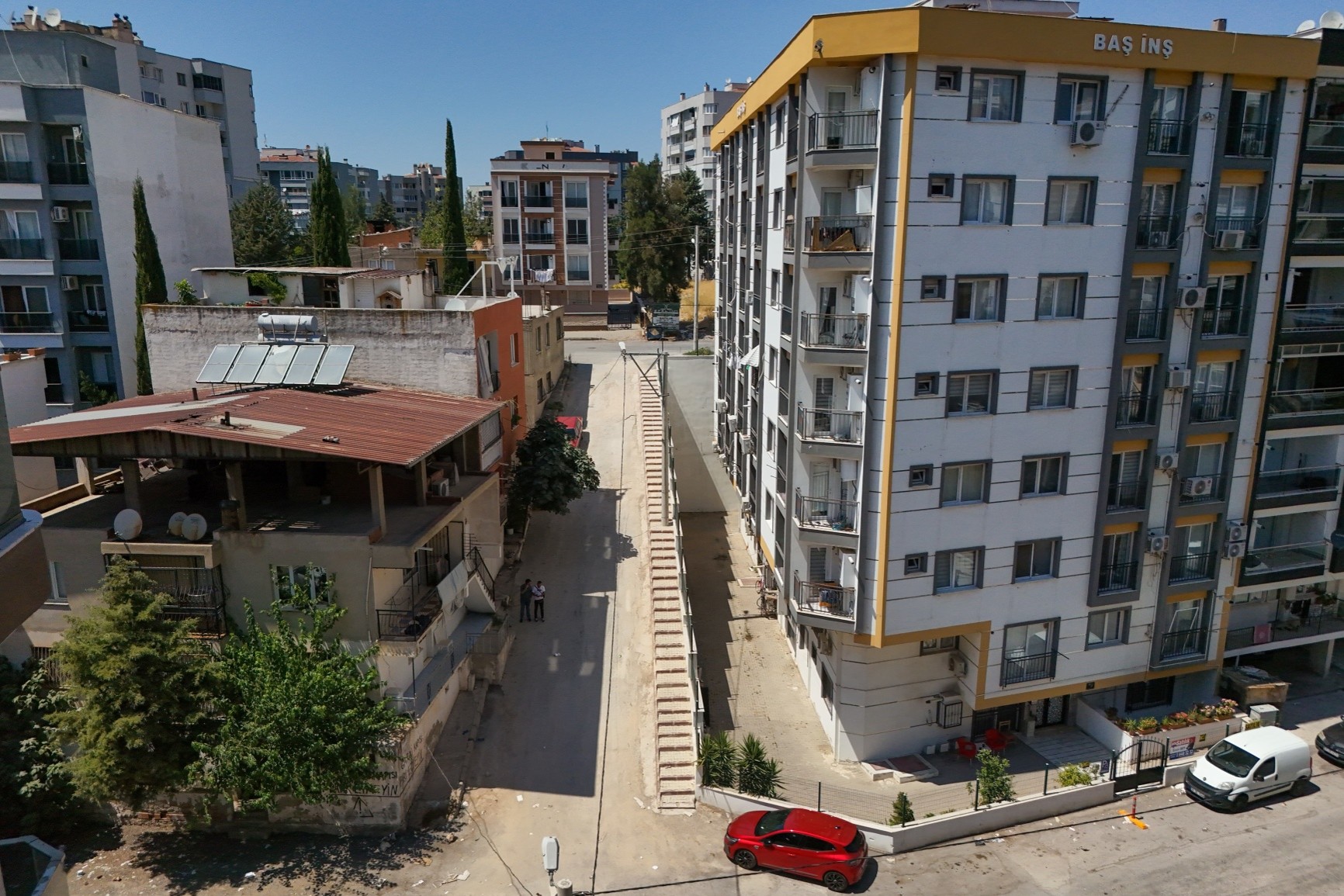 Kuruçeşme Mahallesi 205 Sokak Merdiven İmalat Çalışması